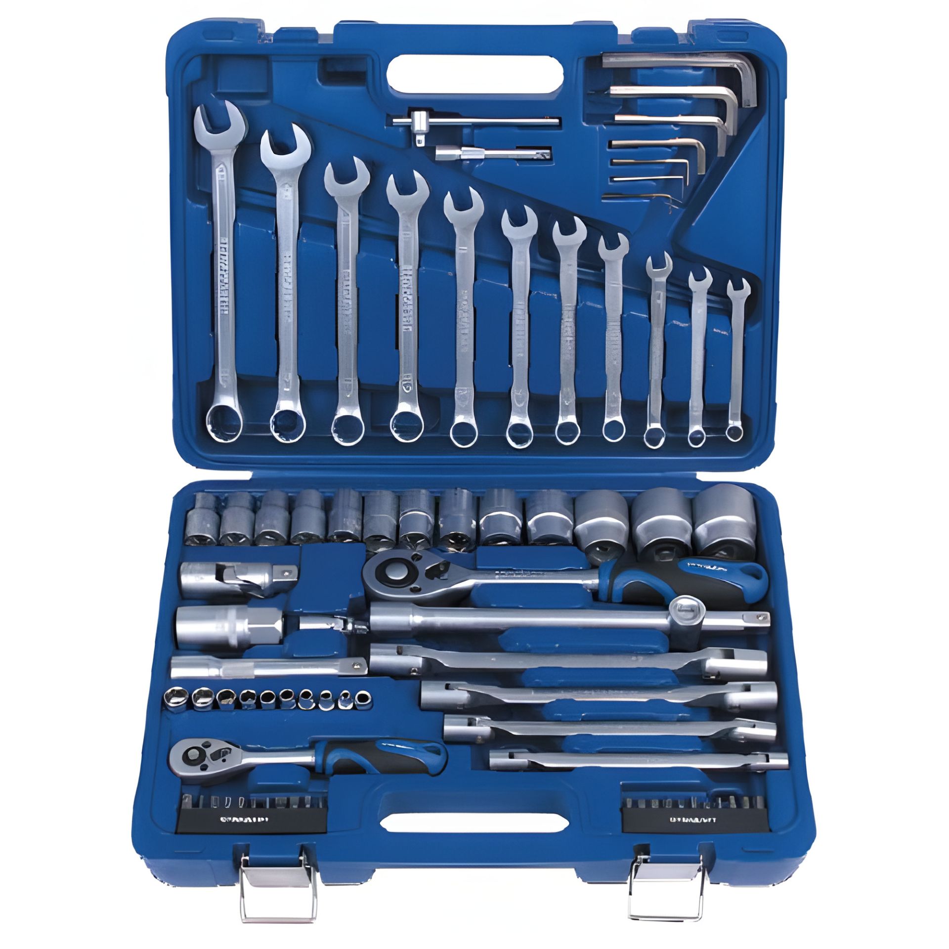 Набір інструментів 1/4", 1/2" на 77 шт. СТАНДАРТ СНГ ST-0077 Набір інструментів 1/4", 1/2" на 77 шт. СТАНДАРТ СНГ ST-0077