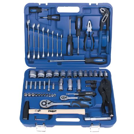 Набор инструментов 1/4", 1/2" 72 шт, СТАНДАРТ СНГ ST-0072 Набор инструментов 1/4", 1/2" 72 шт, СТАНДАРТ СНГ ST-0072
