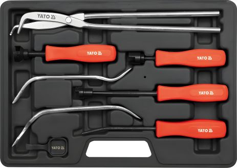 Инструмент для замены тормозных колодок 8 шт., Yato YT-0680