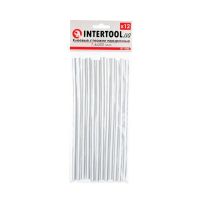 Комплект клеевых стержней прозрачных, 7,4×200 мм, 12 шт. INTERTOOL RT-1030 Комплект клеевых стержней прозрачных, 7,4×200 мм, 12 шт. INTERTOOL RT-1030