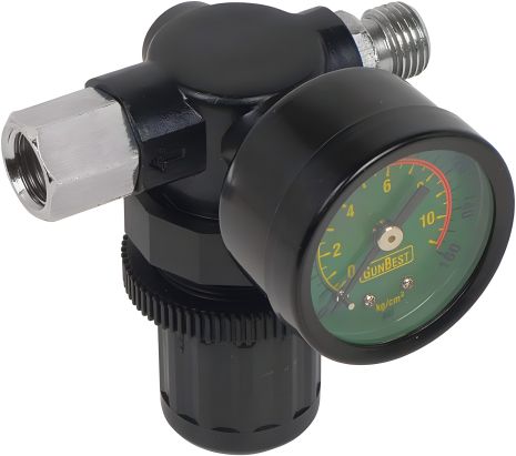 Редуктор з манометром 1/4", 10 бар MIOL 81-468 Редуктор з манометром 1/4", 10 бар MIOL 81-468