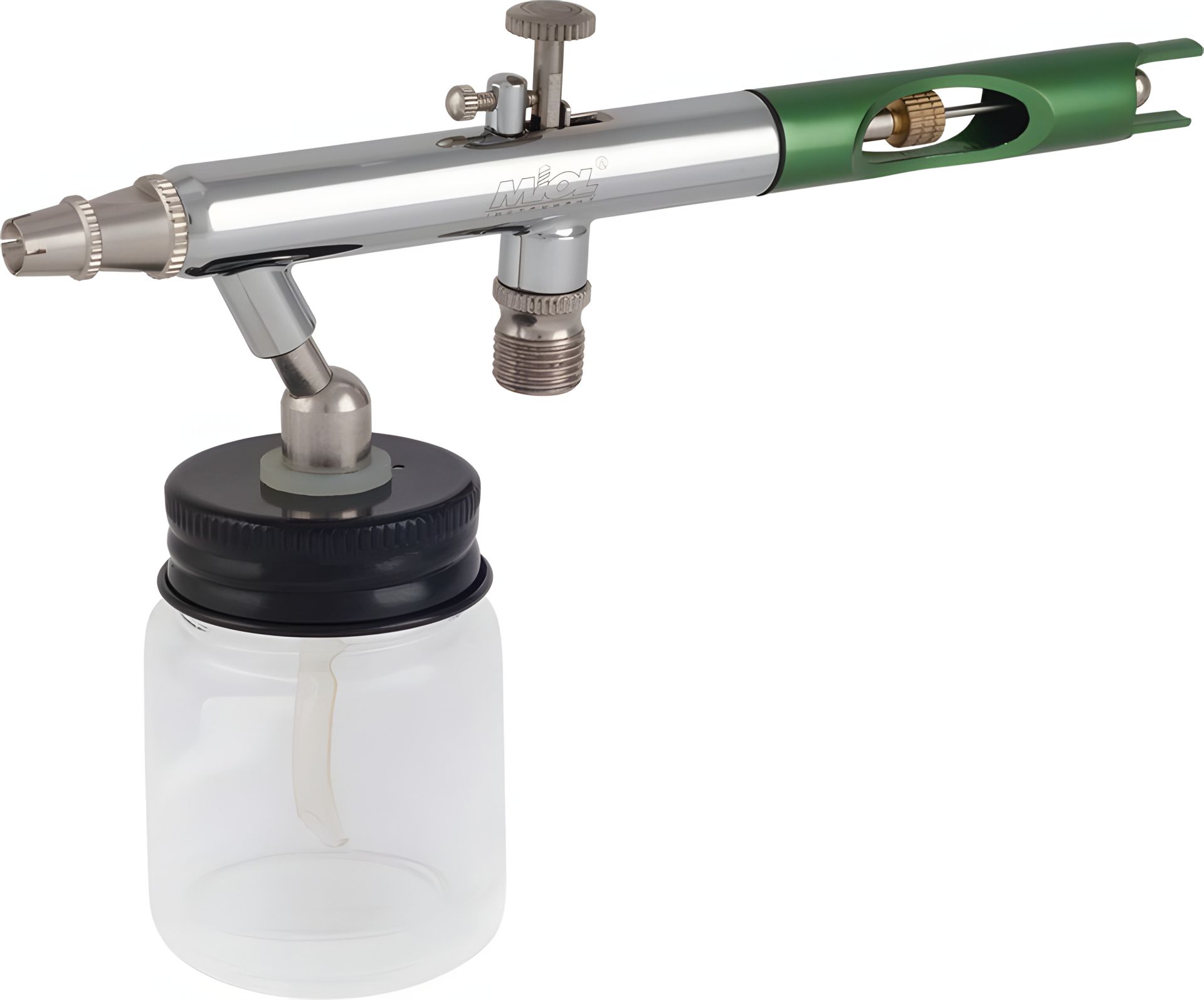 Аэрограф 0,3 мм с нижней подачей краски 22 мл от MIOL 80-899 Аэрограф 0,3 мм с нижней подачей краски 22 мл от MIOL 80-899