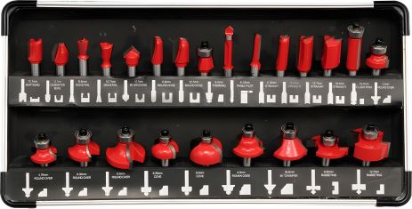 Набор фрез по дереву (24 шт.) от Yato модель YT-6801