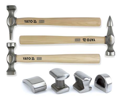 Молотки рихтувальні набір із 7 шт., професійний