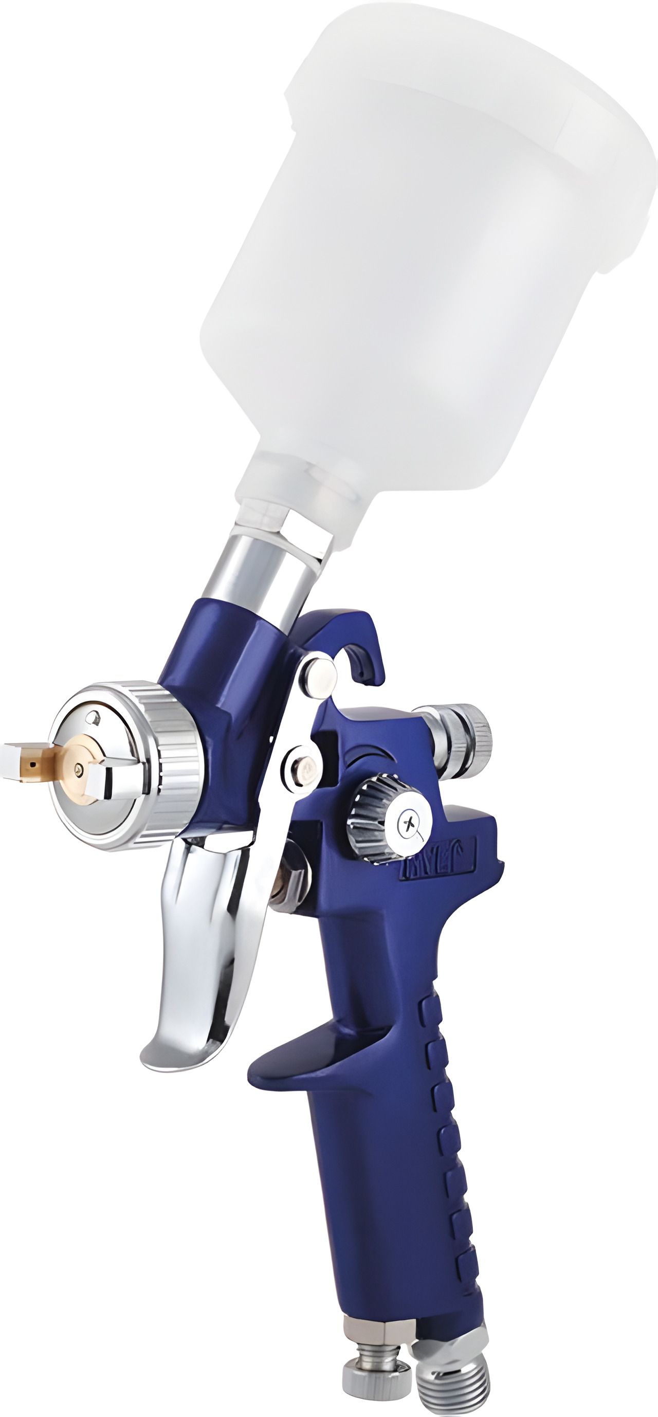 Пневмопістолет лакофарбовий MIOL HVLP 1 мм 80-852 Пневмопістолет лакофарбовий MIOL HVLP 1 мм 80-852