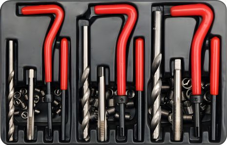 Комплект для ремонта резьбы M6-M10 Yato YT-1769