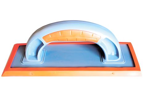 Резиновая терка для затирки плитки ТМ PROFI размером 245 х 97 мм от Virok 13V370