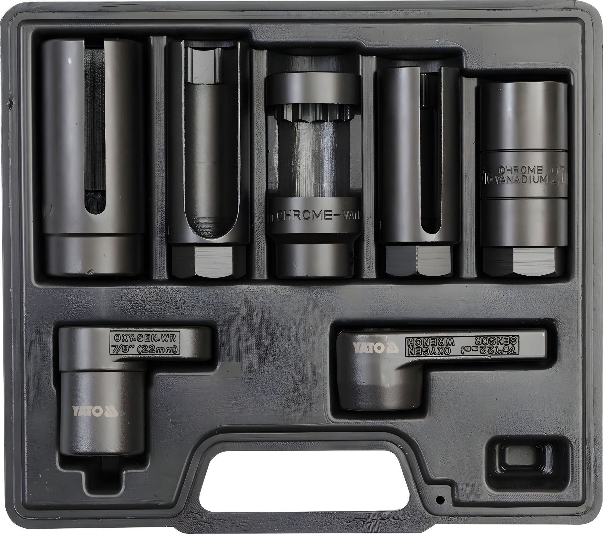 Комплект насадок для лямда-зонда и форсунок, 7 шт., Yato YT-1751 Комплект насадок для лямда-зонда и форсунок, 7 шт., Yato YT-1751