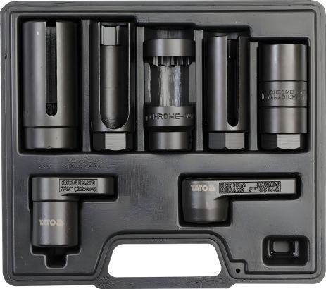 Набір насадок для лямбда-зонда та форсунок, 7 шт., Yato YT-1751 Набір насадок для лямбда-зонда та форсунок, 7 шт., Yato YT-1751