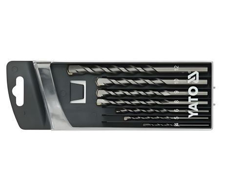 Комплект сверл по бетону 7 шт. Yato YT-4390 Комплект сверл по бетону 7 шт. Yato YT-4390
