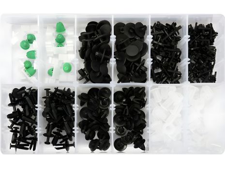 Комплект автомобильного крепежа 290 шт. для BMW, Yato YT-06661