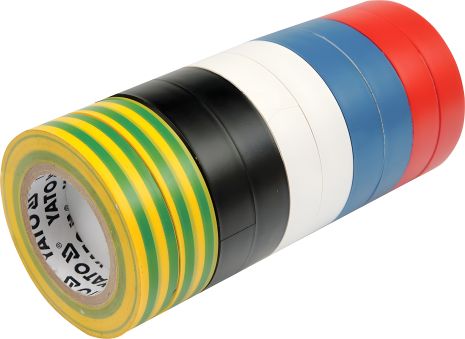 Изоленты набор 20 метров Yato YT-8173