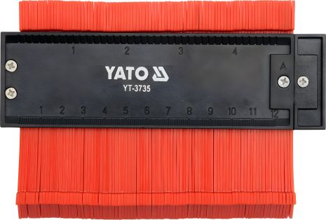 Шаблон для копіювання складних профілів 125 мм Yato YT-3735