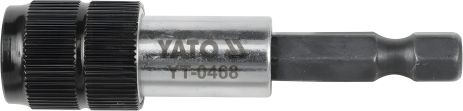Магнитный держатель бит для шуруповерта 60 мм Yato YT-0468