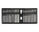 Набір із 42 насадок RIBE + Torx Yato YT-0420 Набір із 42 насадок RIBE + Torx Yato YT-0420