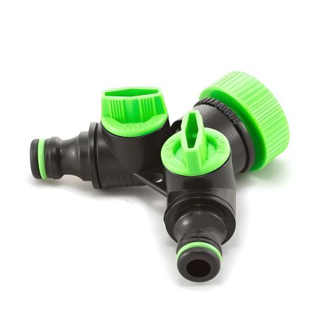 Presto-PS Кран шаровий на 2 виходи з внутрішнім різьбленням 3/4-1 дюйм (4027)