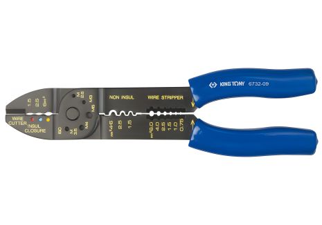 Инструмент для обжима кабельных клемм KING TONY 6732-09