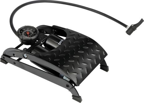 Насос ножний з манометром Yato YT-7350 (ручний компресор)