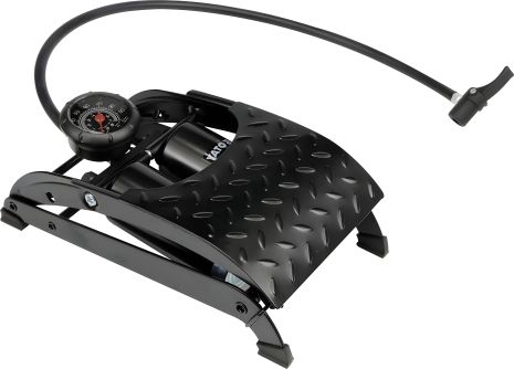 Насос ножний з манометром Yato YT-7350 (ручний компресор)