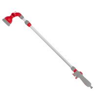 Поливочный пистолет-распылитель на телескопе 90-120 см, 9 режимов, INTERTOOL GE-0043