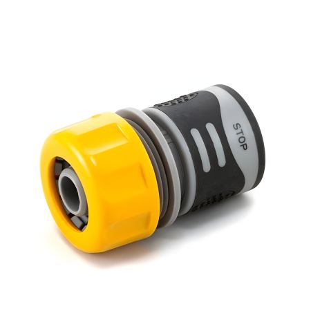 Presto-PS конектор для шланга 3/4 дюйми з аквастопом серія Soft-Touch (4112T) Presto-PS конектор для шланга 3/4 дюйми з аквастопом серія Soft-Touch (4112T)