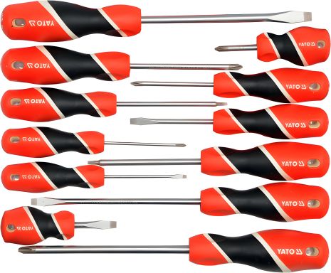 Набор отвёрток (длинные и короткие) Yato YT-25967