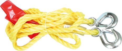 Трос буксировочный 1,5 т с крюком Vorel 82201