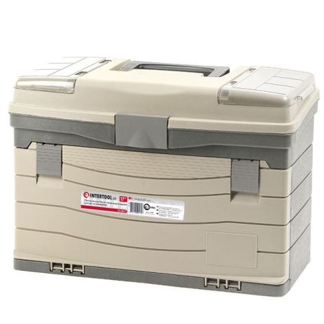 Многофункциональный органайзер для метизов, 17", 435x235x300 мм INTERTOOL BX-4017