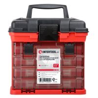 Органайзер многофункциональный для метизов 11", 279*184*260 мм INTERTOOL BX-4020 Органайзер многофункциональный для метизов 11", 279*184*260 мм INTERTOOL BX-4020
