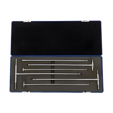 Набор нутромеров телескопических удлиненных 8-150мм 6 штук metal case PROTESTER TGSL8150 Набор нутромеров телескопических удлиненных 8-150мм 6 штук metal case PROTESTER TGSL8150