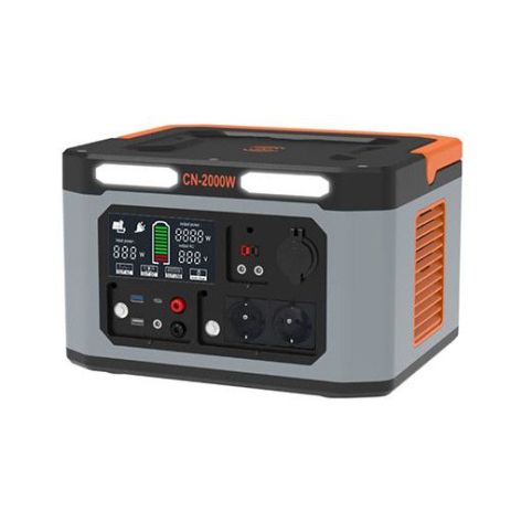 Зарядна станція 220В 1000W/2000W(Max), 220V, 999Wh, 22.2V/45Ah (270000mAh/3.7V) PROTESTER PRO-PS1000F