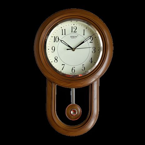 Настенные часы RIKON "Маятник-49-L" (41х26 см) светлое дерево Настенные часы RIKON "Маятник-49-L" (41х26 см) светлое дерево