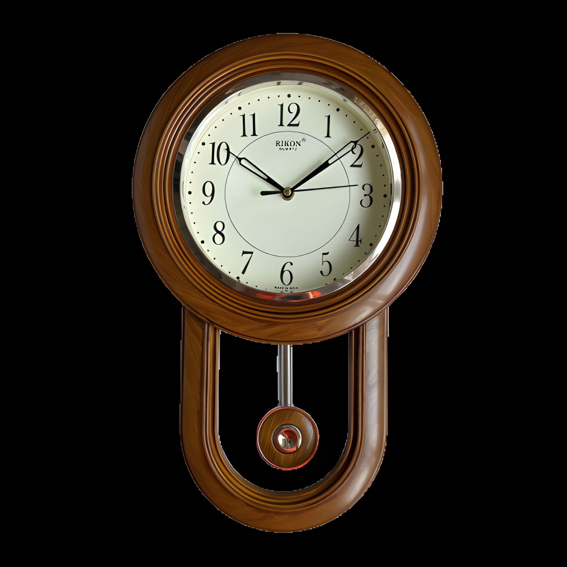 Настенные часы RIKON ходики (41х26 см) "Маятник-49-D" светлое дерево Настенные часы RIKON ходики (41х26 см) "Маятник-49-D" светлое дерево