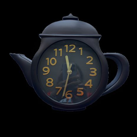 Настінний годинник для кухні "Чайник" (Шоколад) Настінний годинник для кухні "Чайник" (Шоколад)