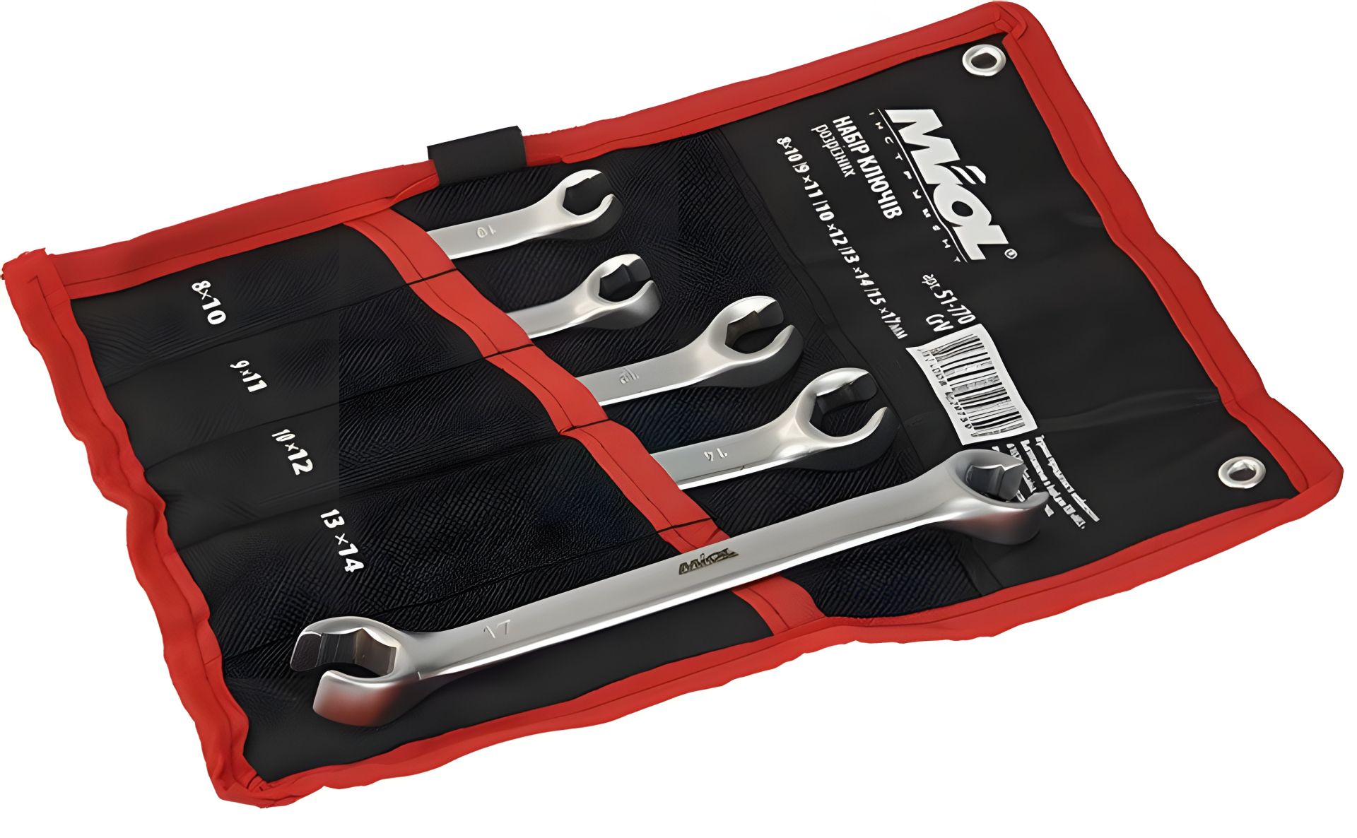 Набор разрезных ключей Miol 51-770, 5 единиц Набор разрезных ключей Miol 51-770, 5 единиц