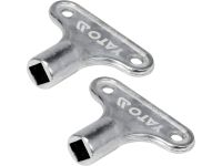 Комплект ключей для водяных обогревателей 5х5 мм, 30х35 мм, 2 шт. Yato YT-21991