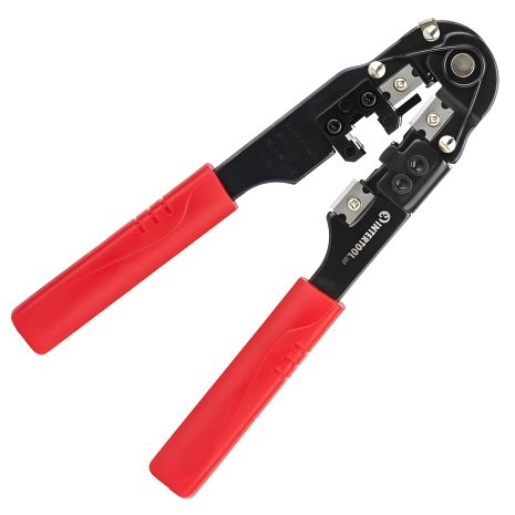 Инструмент для опрессовки штекеров RJ-45 (8P8C), INTERTOOL HT-7054