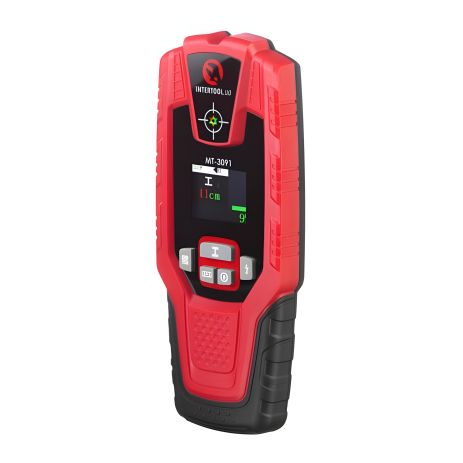 Професійний детектор проводки з кольоровим дисплеєм INTERTOOL MT-3091