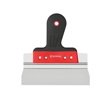 Профессиональный шпатель из нержавеющей стали, 200 мм, INTERTOOL KT-2680