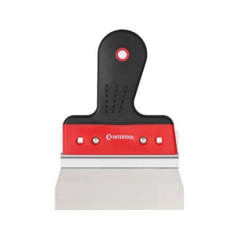 Шпатель из нержавеющей стали, 150 мм, профессиональный INTERTOOL KT-2675 Шпатель из нержавеющей стали, 150 мм, профессиональный INTERTOOL KT-2675