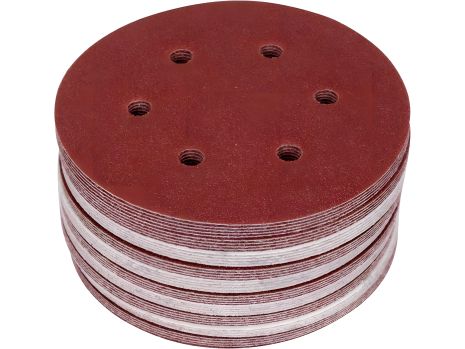 Шлифовальный круг из наждачной бумаги Ø150 мм, Р60, 50 шт Yato