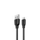 Кабель Remax RC-138m USB to MicroUSB 1m чорний