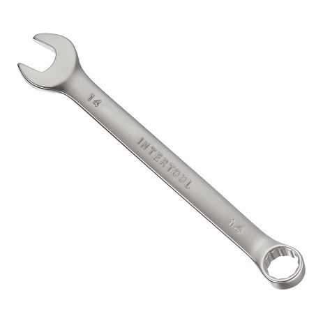 Комбінований ключ INTERTOOL, 14мм Cr-V, модель HT-1214 Комбінований ключ INTERTOOL, 14мм Cr-V, модель HT-1214