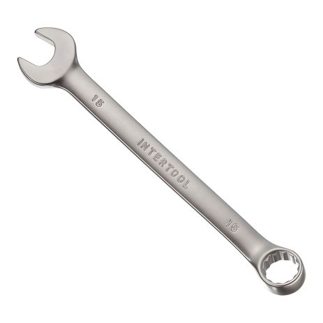 15мм комбинированный ключ Cr-V INTERTOOL HT-1215 15мм комбинированный ключ Cr-V INTERTOOL HT-1215