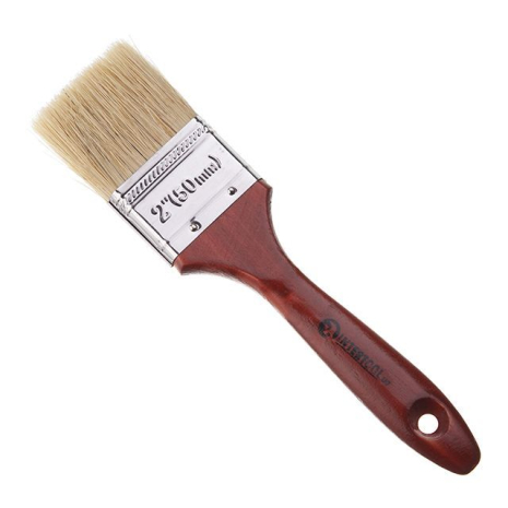 Кисть флейцевая 50*15*44мм INTERTOOL KT-1050