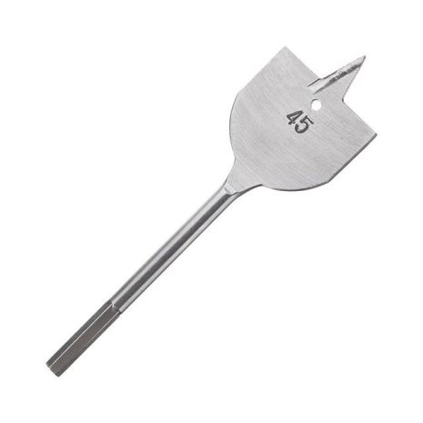 Сверло по дереву перьевое, 45×150 мм INTERTOOL SWF-4515