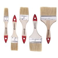 Набор кистей флейцевых, 5 шт. (25, 38, 50, 76, 102 мм) INTERTOOL KT-1005