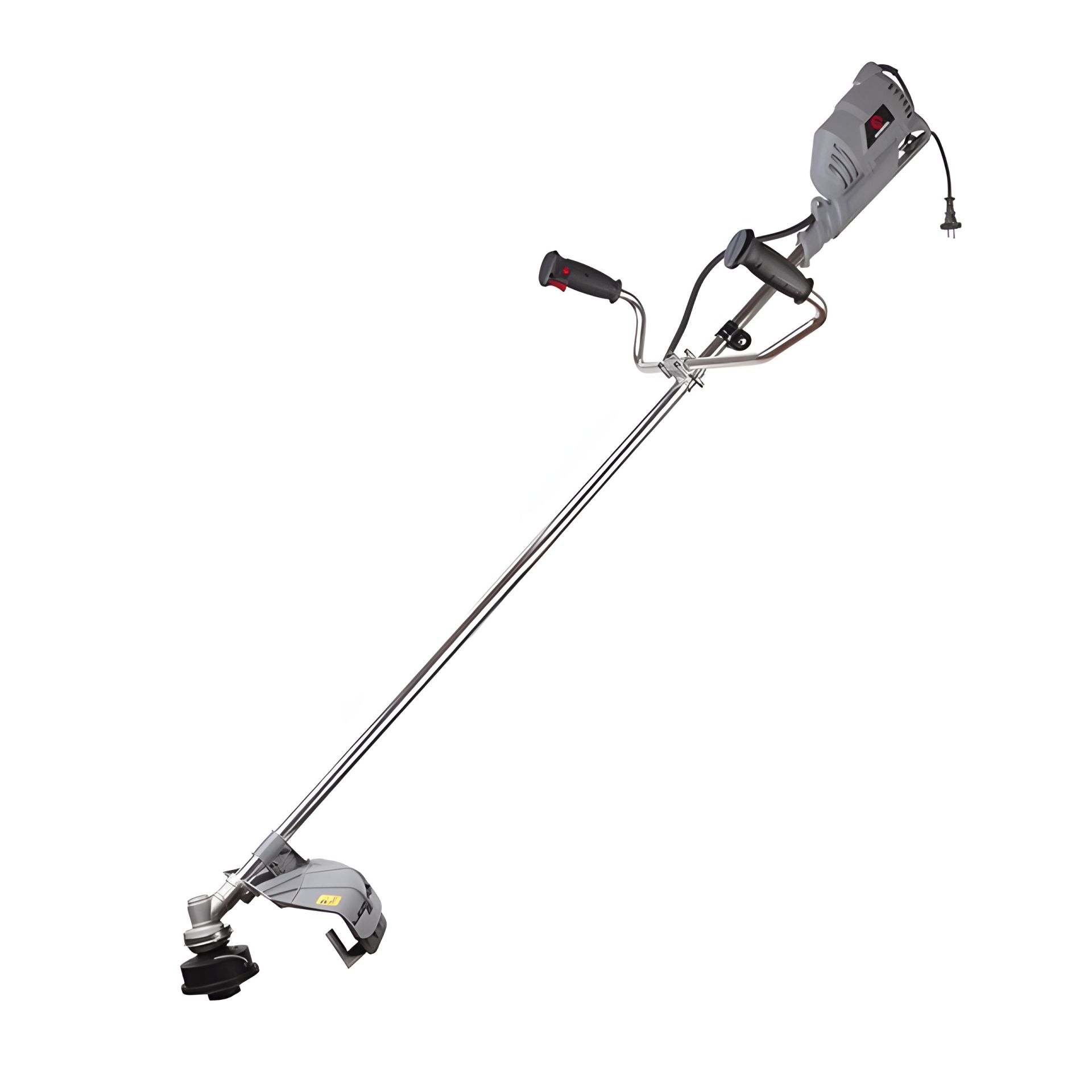 Електричний тример, 1,4 кВт, 7500 об/хв, ширина зрізання 255/420 мм, плавний пуск, ремінний привід, котушка + 3-лопатевий ніж INTERTOOL DT-2258 Електричний тример, 1,4 кВт, 7500 об/хв, ширина зрізання 255/420 мм, плавний пуск, ремінний привід, котушка + 3-лопатевий ніж INTERTOOL DT-2258