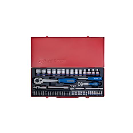 Набор головок1/4"&1/2"DR.58 предметов