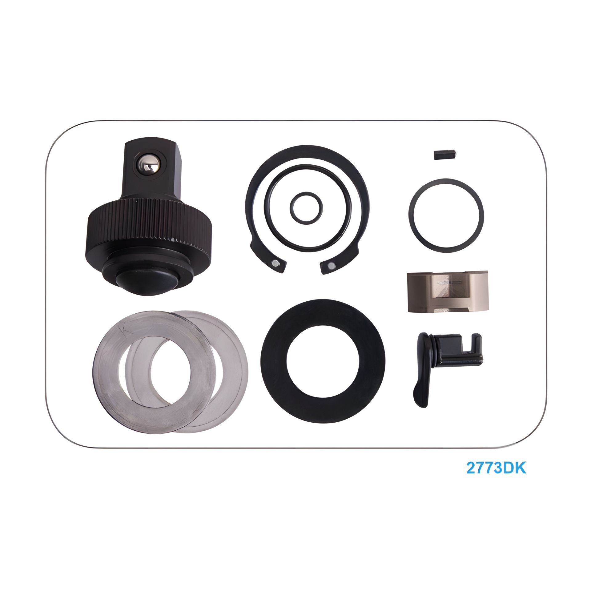 Ремкомплект тріскачки 1/4" для 2773-55GS Ремкомплект тріскачки 1/4" для 2773-55GS